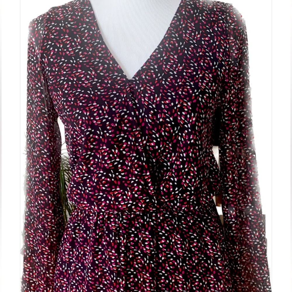 Express - flirty romper X Small rayon, fully lined
